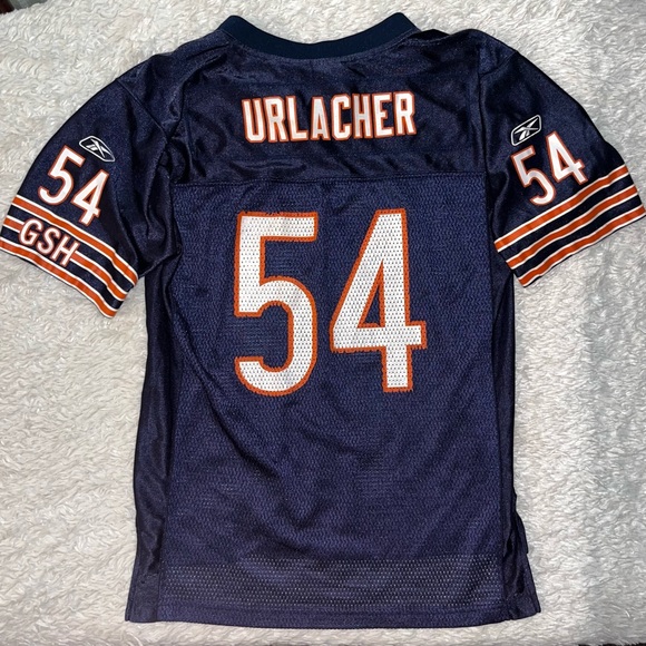 Vintage NFL equipment Reebok Chicago Bears Brian Urlacher jersey retired #54 - Picture 15 of 15
